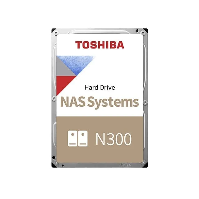 Toshiba N300 - 6TB - Hårddisk - HDWG760EZSTA - SATA-600 - 3,5″