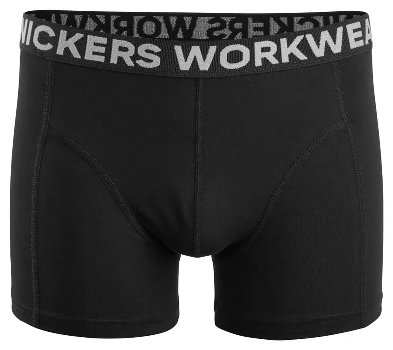 Snickers Workwear 9436-0400 Kalsong svart, 2-pack XXL