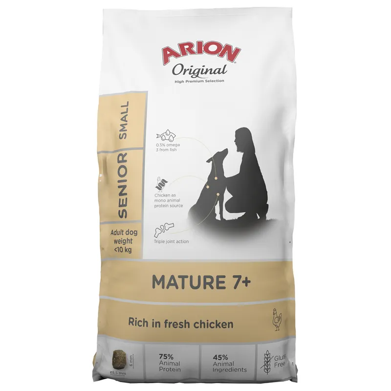 Original Mature 7+ Small Torrfoder för Hundar – 7 kg