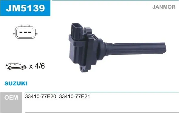 Tändspole JANMOR JM5139