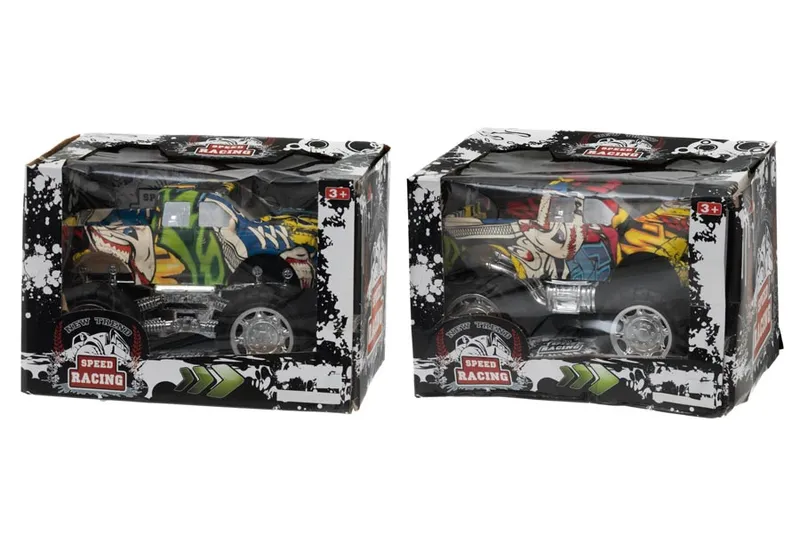 Cross-Country Bil – Pick-Up Truck Graffiti 27 cm