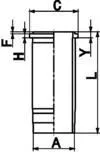 Cylinderfoder KOLBENSCHMIDT 89399110