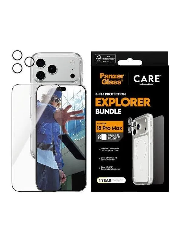CARE by PanzerGlass Flagship 3-in-1 Bundle Apple iPhone 18 Pro Max