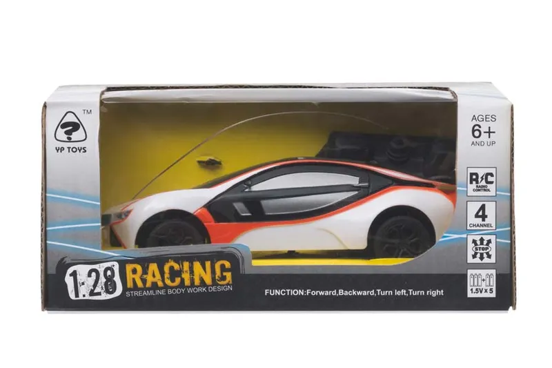 Radiostyrd Racerbil 1:28 Orange (Utgått)