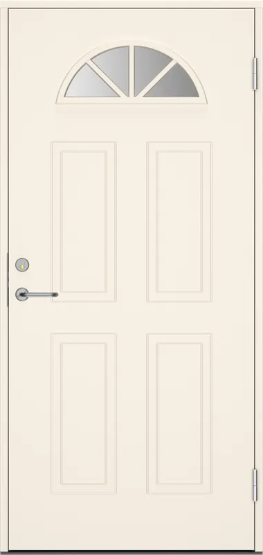 Swedoor C8013 Ytterdörr vit (S 0502-Y) 988×2080 mm