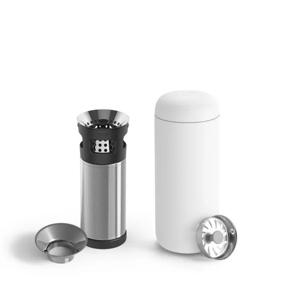 Fellow Carter Infuser Set (Termosmugg + Infuser) - Matt vit