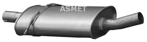 ASMET 01.067 Mittenljuddämpare