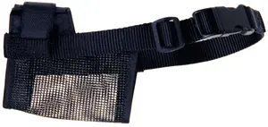 Dogman Dog Muzzle Black Nylon M Snout Size 22-27cm