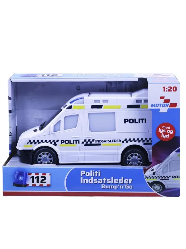 Impulse Toys Polisbil bump n’ go m/ljus och ljud