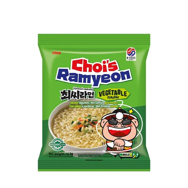Snabbnudlar Grönsaker Choi’s Ramyeon