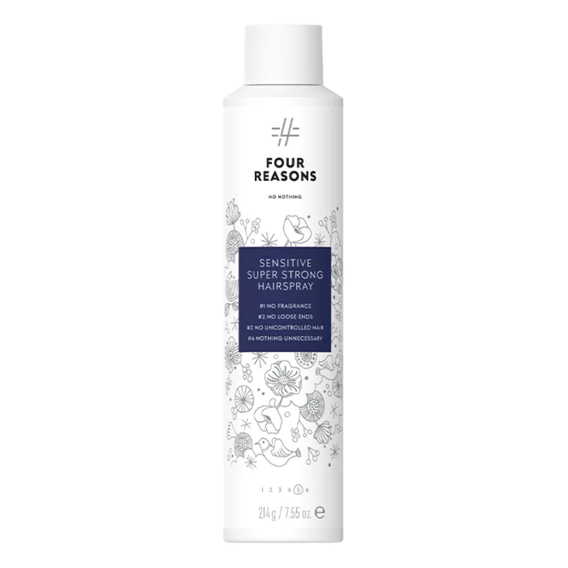Four Reasons Sensitive Super Strong Hairspray 300 ml