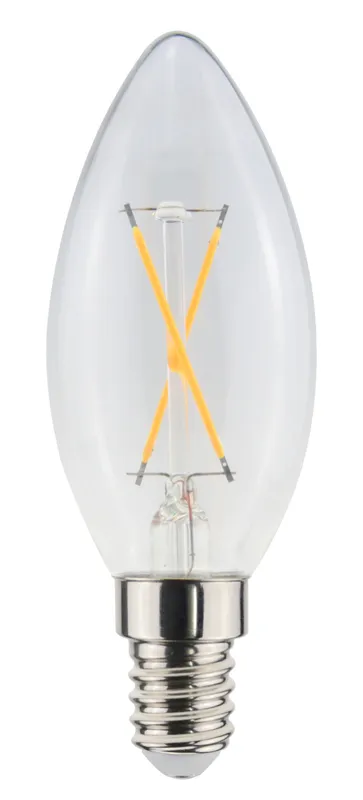 Kronlampa E14 LED 1W 2200K 90 lumen
