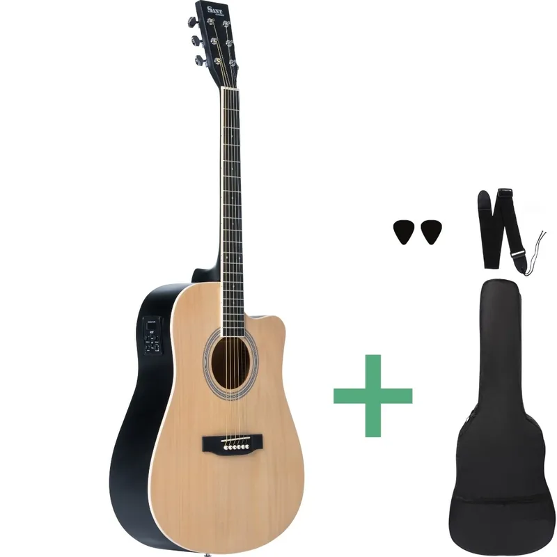Sant Guitars AC-86EQ SNA westerngitarr satin nature