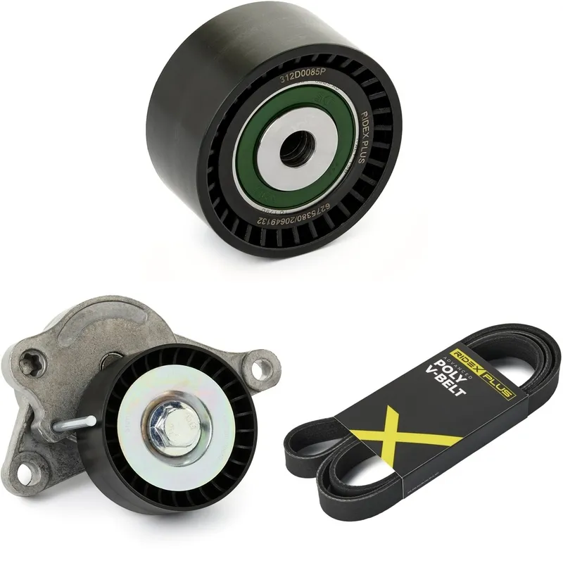Drivremssats RIDEX PLUS 542R0726P
