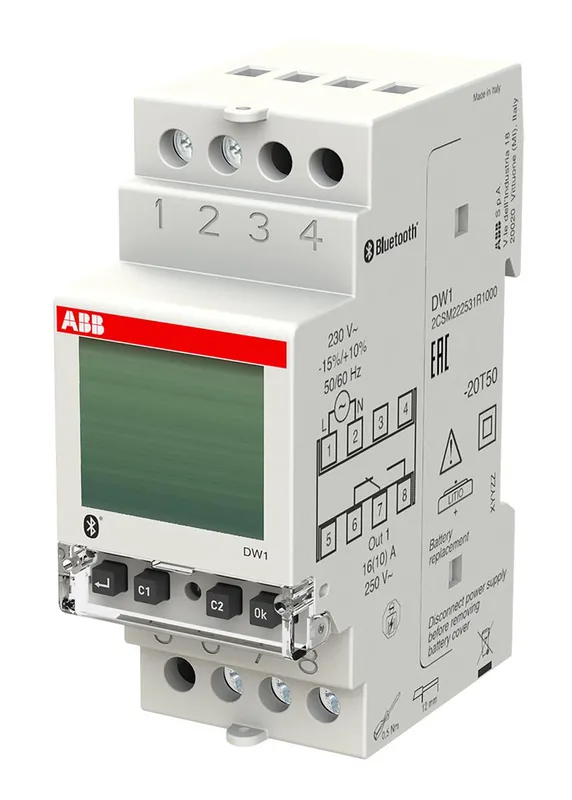 ABB 2CSM222531R1000 Kopplingsur digitalt, DW1