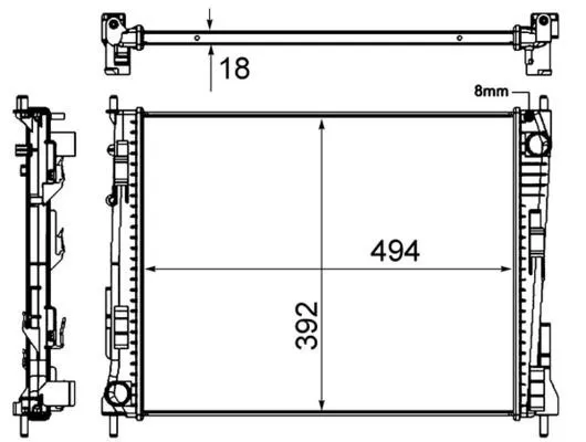 Kylare MAHLE CR 921 000S