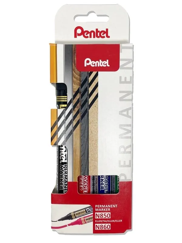 Pentel N860-4 PERMANENT Marker