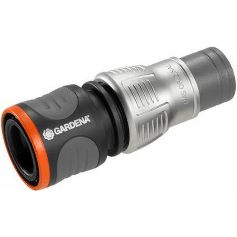 Gardena Premium slangkoppling med vattenstopp 1/2″