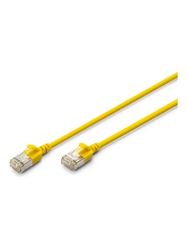 DIGITUS patch cable - 2 m - yellow - Gul - 2m