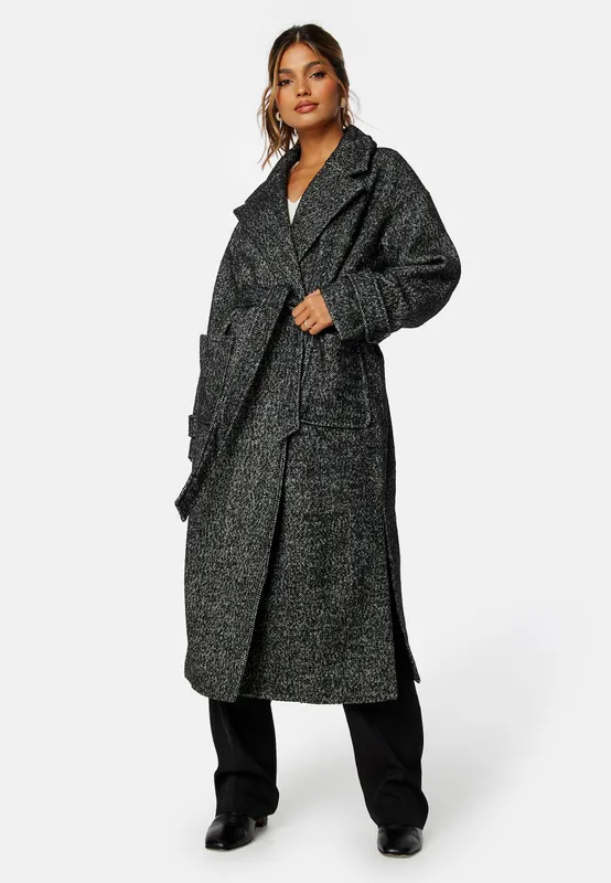Rue Oversized Wool Blend Coat