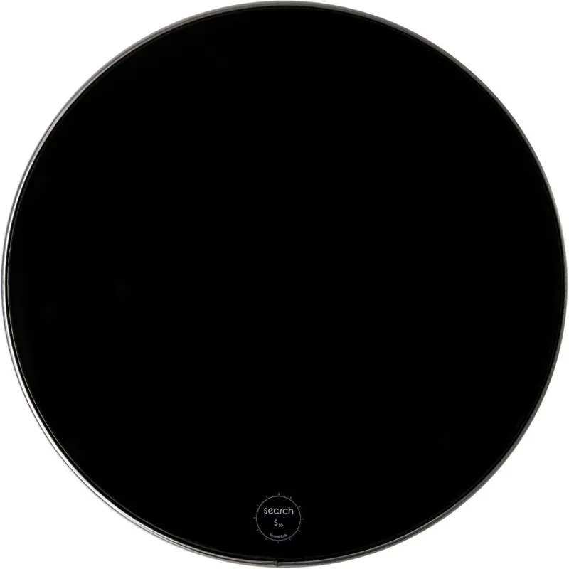 Search S10 24 Solid Black bastrumskinn