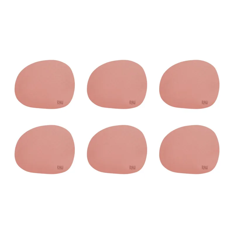 Aida RAW glasunderlägg 6-pack, spice rose