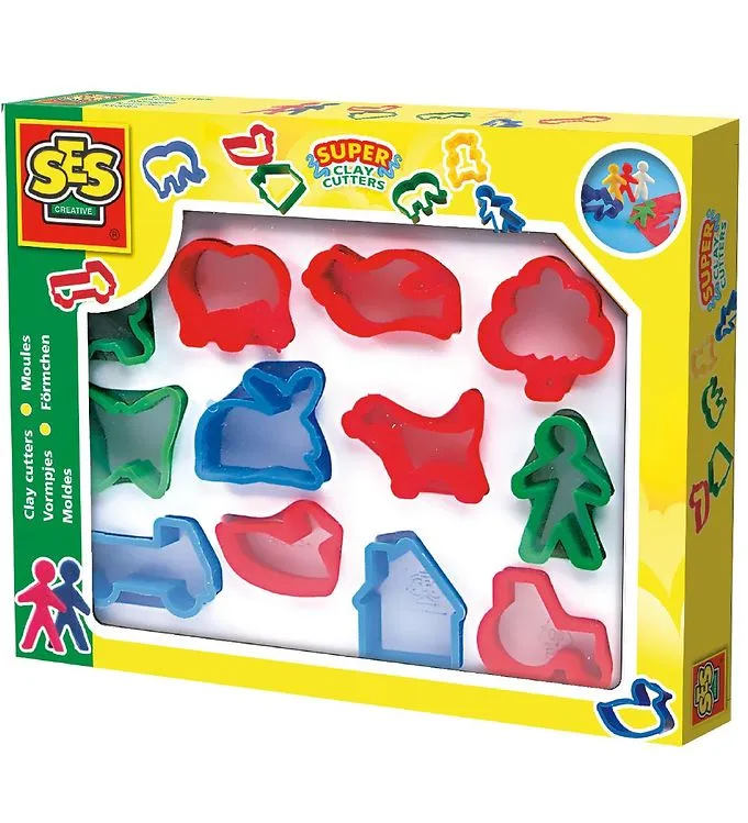 SES Creative Formar för Modellera 12-Pack