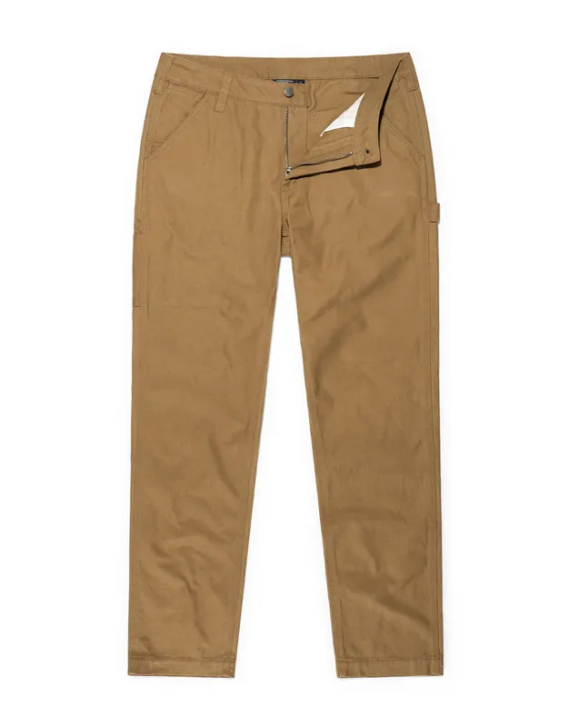 Vintage Industries Cooper workerbyxor Beige