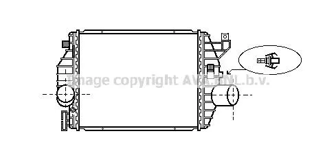 Intercooler PRASCO MS4357