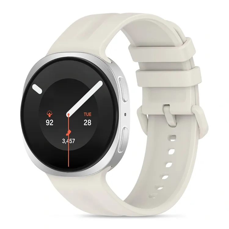 Tech-Protect Silicone Evo Strap for Samsung Galaxy Watch 8/9 - 40/44/46mm - Beige