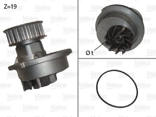 VALEO 506647 Vattenpump