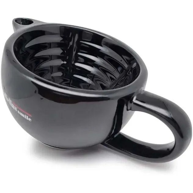 The Goodfellas’ Smile Scuttle Shaving Bowl Black