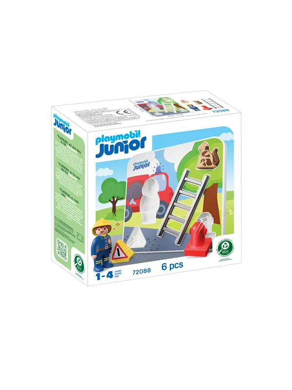 Playmobil Junior 72088 Playmobil Junior Brandkårs-Pussel