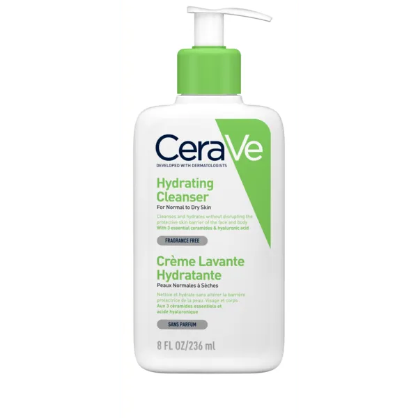 Cerave Hydrating Cleanser 236ml Hydrating Facial Cleanser