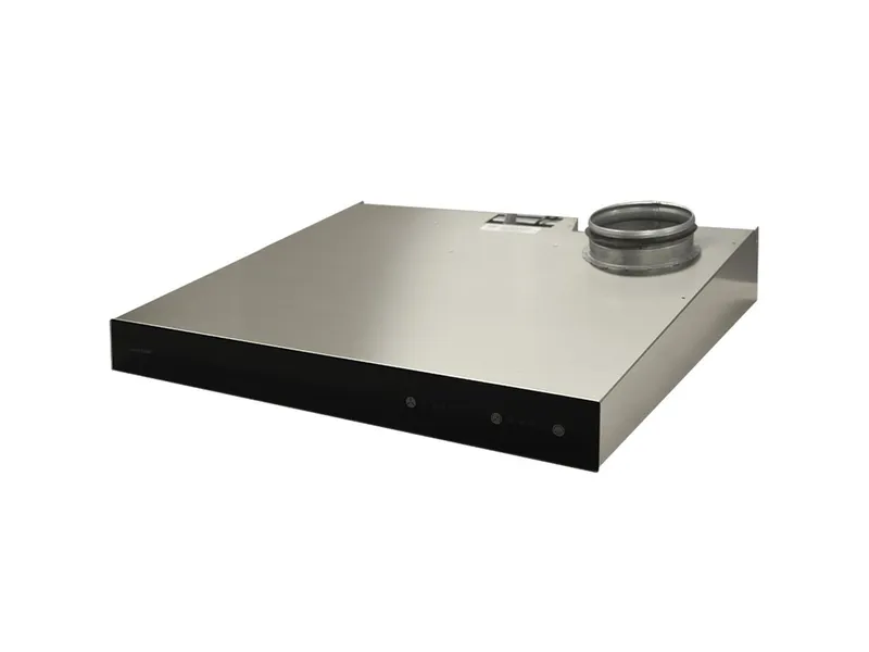 Swegon CASA Jazz Smart PJR6R Spiskåpa rostfritt stål, 598 x 99 x 525 mm Ventilation till höger