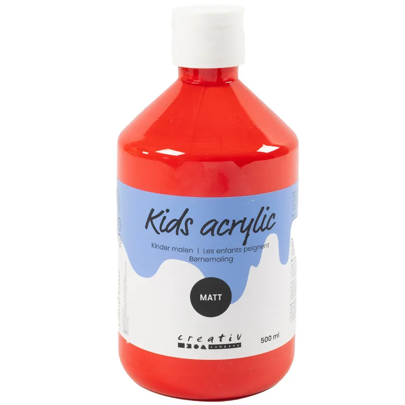 Täckfärg Readymix matt 500 ml röd