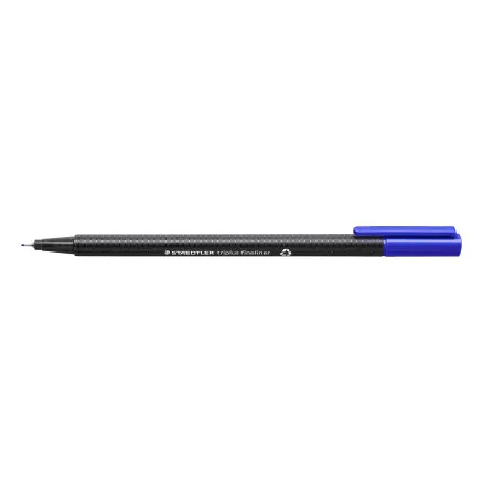 STAEDTLER triplus - Fineliner - blå - vattenbaserat bläck - 0.3 mm - superfin