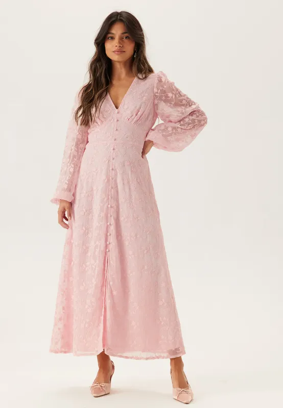Embroidered Midi Dress (#2391)