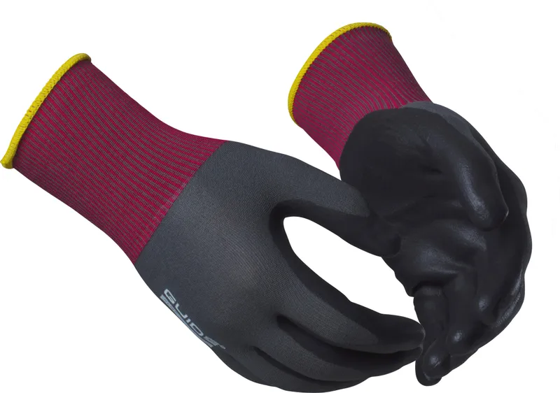 Guide Gloves 9501 Handske nitrildopp, oljegrepp, touch 11