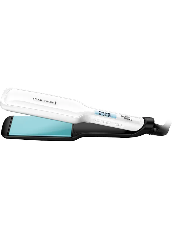 REMINGTON Plattång Shine Therapy Wide Plate S8550
