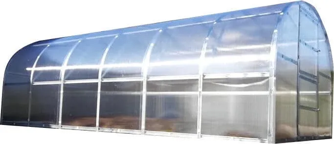 Växthus Baumera BALTIC 3x6m med 4 mm polykarbonatbeläggning