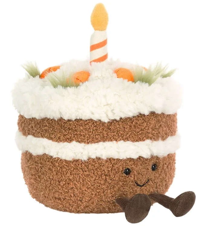 Jellycat Gosedjur – 15×15 cm – Amuseables Morot Cake