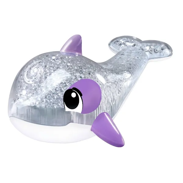 Glittrande delfin med magiskt ljus ABC