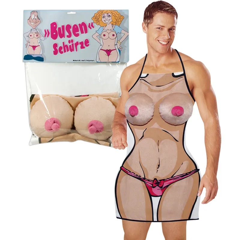 Förkläde Naken Tjej – One size