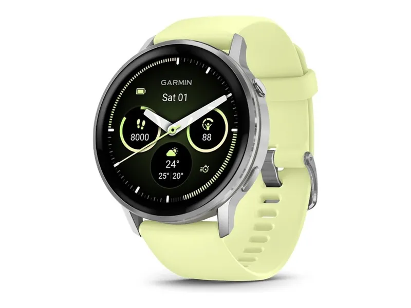 Garmin Venu 4 45mm GPS (silver/citron)