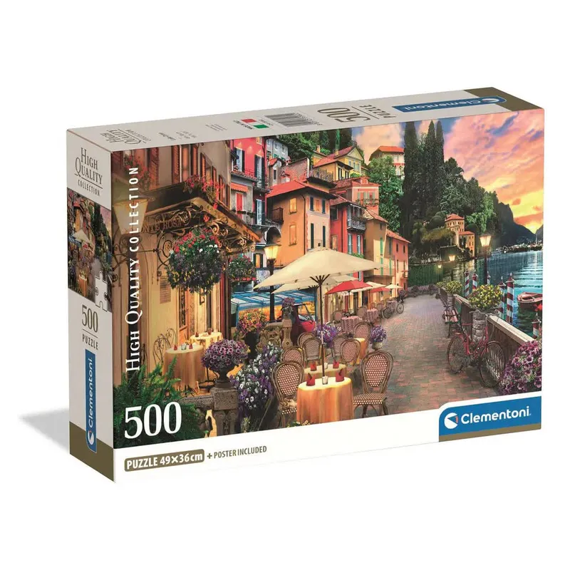 CLEMENTONI Pussel 500 Pcs CB High Quality Collection Lake Como