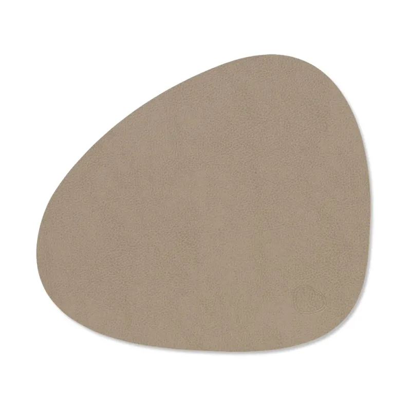 LIND DNA Serene bordstablett curve S 24×28 cm Mole Grey
