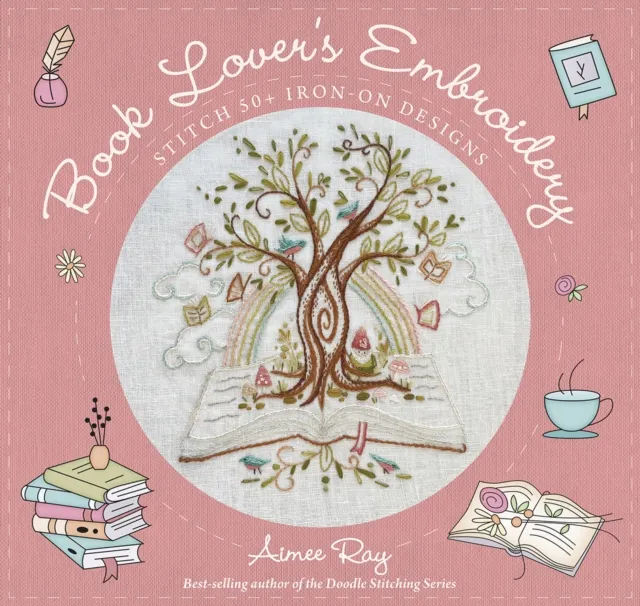 Book Lover’s Embroidery