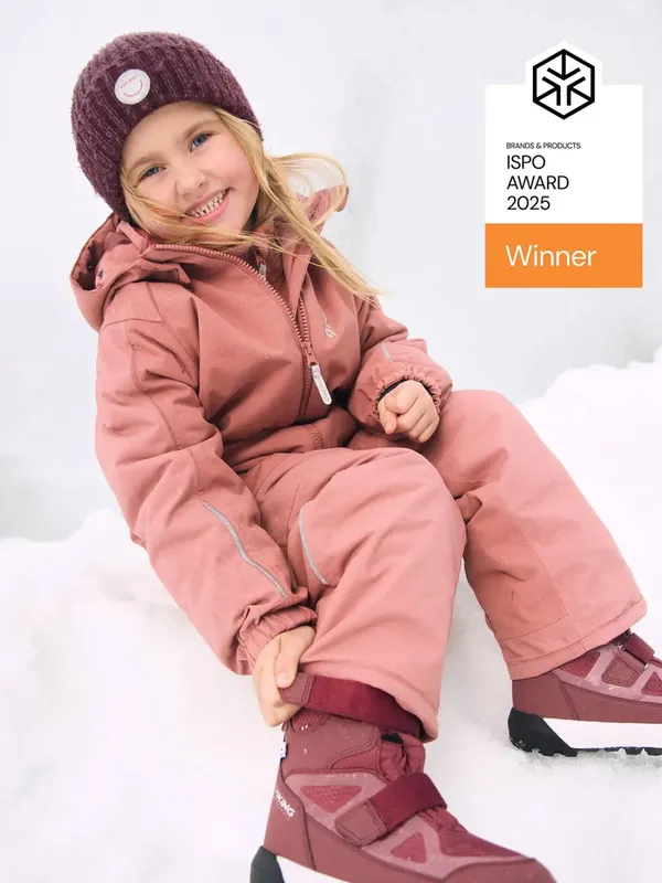 Viking Expower Insulated SC Playsuit, Rosa, 92