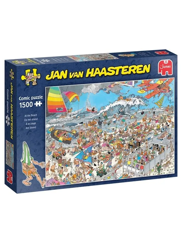 Jan van Haasteren At the beach (1500) - Limited edition